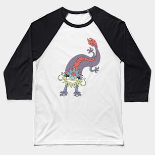 Purple Dragon Baseball T-Shirt